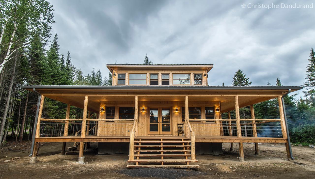 Chalet TAO par Les Chalets Spa Canada La Malbaie Extérieur photo